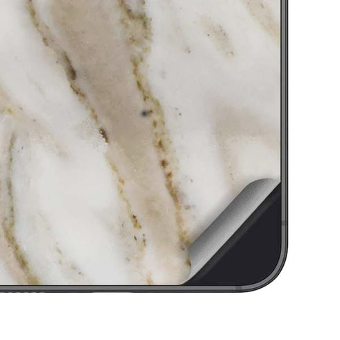 Vanilla Marble Galaxy S25 Skin
